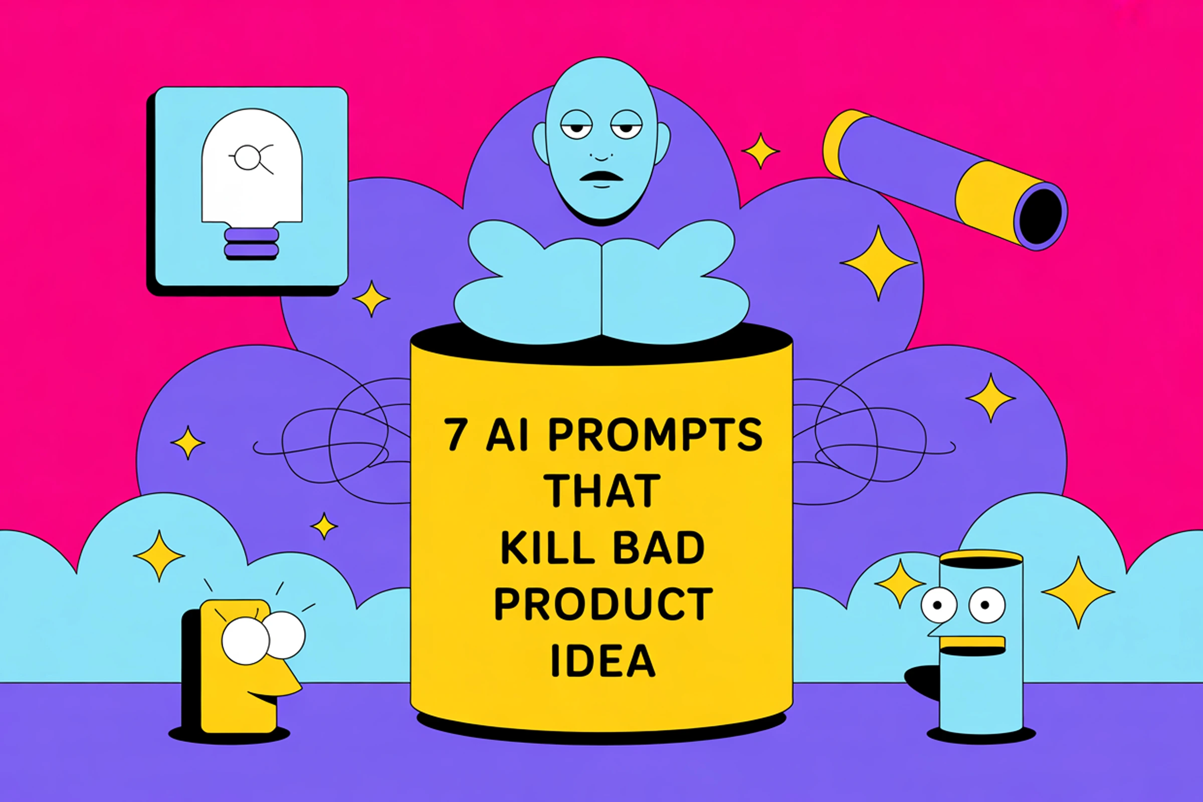 7 AI Prompts That Kill Bad Product Ideas Before You Waste $100K