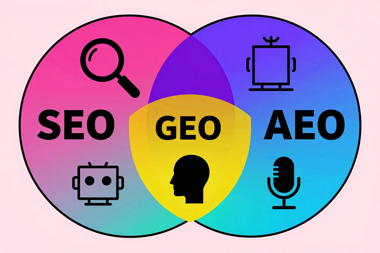 SEO vs GEO vs AEO: The Only Guide That Actually Makes Sense