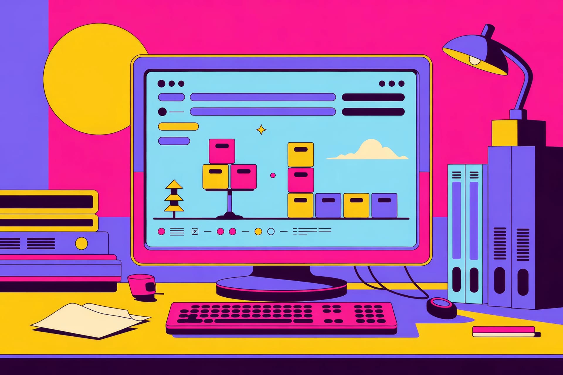 Logistics Track & Trace System enterprise saas project thumbnail - React by Pixelmojo